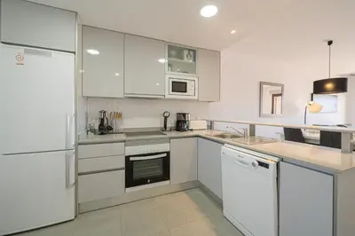 Una cocina o zona de cocina en Rumba