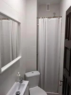 Un baño de Apartamento Zapillo Almería