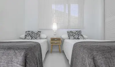 Cama o camas de una habitación en Villa de Luxe