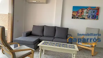Zona de estar de Apartamento tres habitaciones Las Ventanicas - Mojácar Playa
