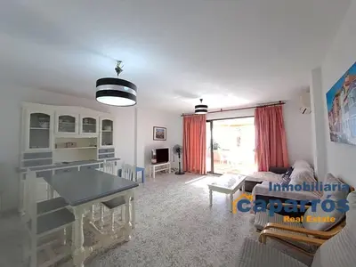 Una cocina o zona de cocina en Apartamento tres habitaciones Las Ventanicas - Mojácar Playa