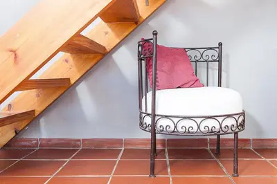 Cama o camas de una habitación en House in Rodalquilar valley