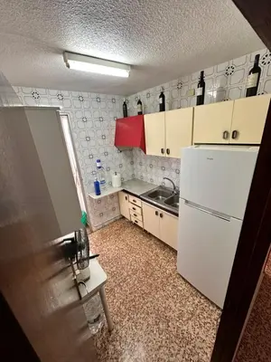 Una cocina o zona de cocina en Schönes ruhiges zentrales Apartment in Aguilas
