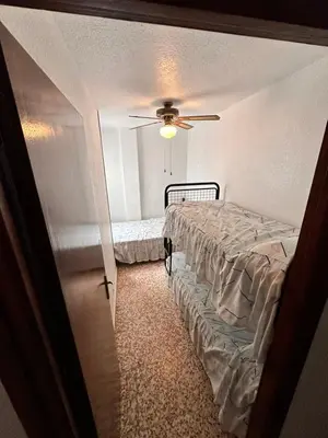Cama o camas de una habitación en Schönes ruhiges zentrales Apartment in Aguilas