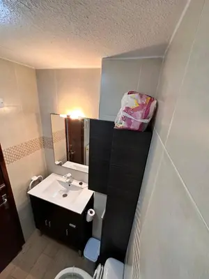 Un baño de Schönes ruhiges zentrales Apartment in Aguilas