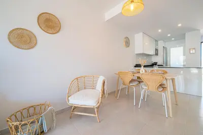 Una cocina o zona de cocina en Alegria