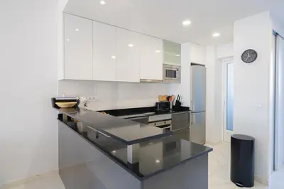 Una cocina o zona de cocina en Casa Sana