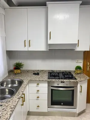 Una cocina o zona de cocina en Casa del Carmen