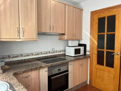 Una cocina o zona de cocina en Casa de MONTE Y LEVA