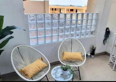 Zona de estar de La Casa de Tobías - Puerto Deportivo de Aguadulce