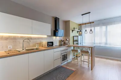 Una cocina o zona de cocina en StudioFénix R&R
