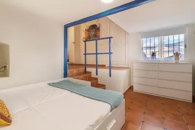 Cama o camas de una habitación en Casa Mariposa