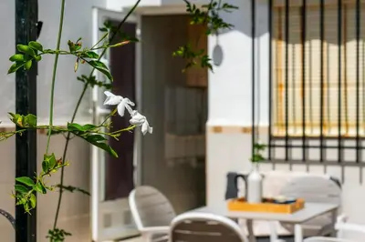 Zona de estar de CG - Casa Gil Mojacar