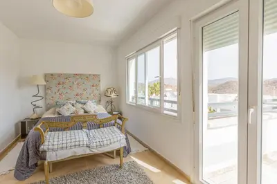 Cama o camas de una habitación en La Flamenca