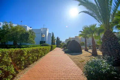 Jardín al aire libre en Mediterranea 7 Vera Playa Baria tus momentos frente al mar