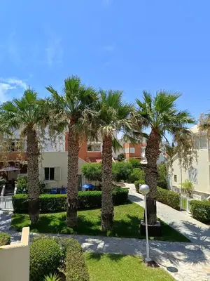 Jardín al aire libre en Apartamento Naturista Vera Playa