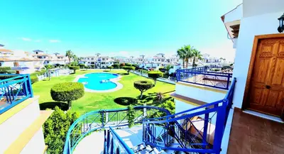 Piscina en o cerca de Ático con vistas al mar Veramar 5 dos dormitorios 2ª planta