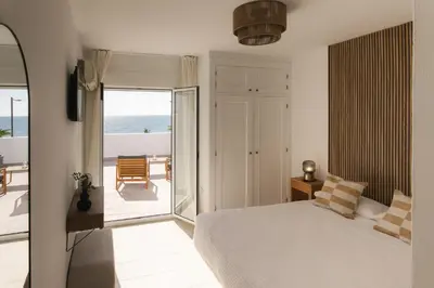 Cama o camas de una habitación en H Bellavista Mojácar
