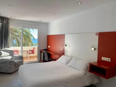 Cama o camas de una habitación en Hospedium Hotel Continental