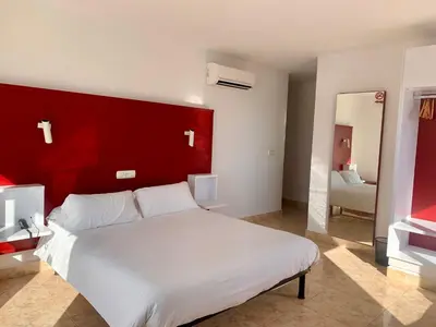 Cama o camas de una habitación en Hospedium Hotel Continental