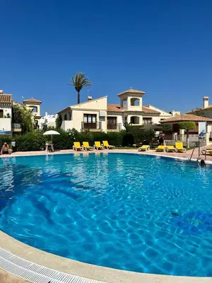 Piscina en o cerca de Duplex Olimp Vera Costa