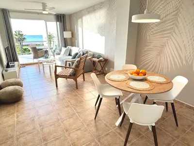 Zona de estar de Apartamento Vera Playa