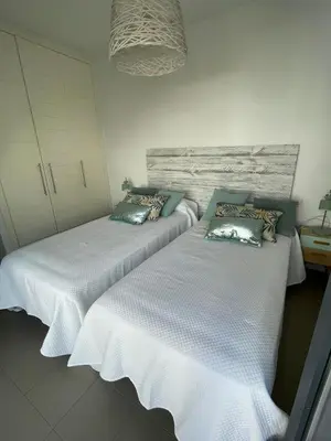 Cama o camas de una habitación en Apartamento Alma
