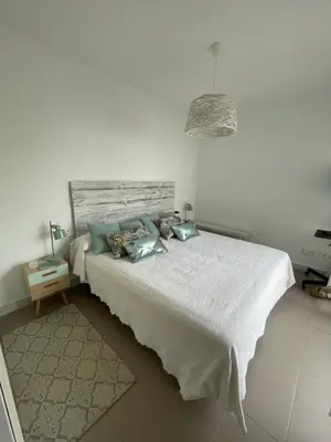 Cama o camas de una habitación en Apartamento Alma