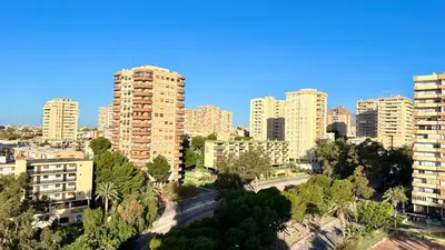 Vista general de Aguadulce o vista desde el apartamento