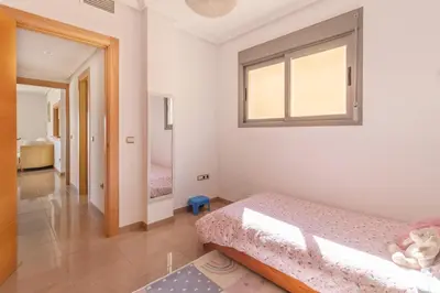 Cama o camas de una habitación en Penthouse in the Sun