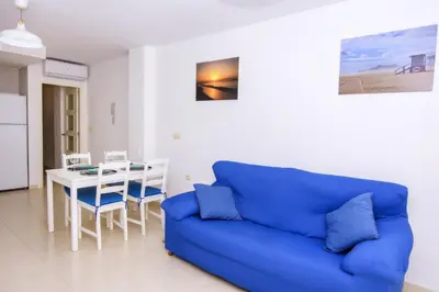 Zona de estar de Apartamento La Puntica