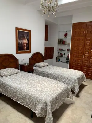 Cama o camas de una habitación en LA BARRACA - A - Relax, Terraza cerca del mar