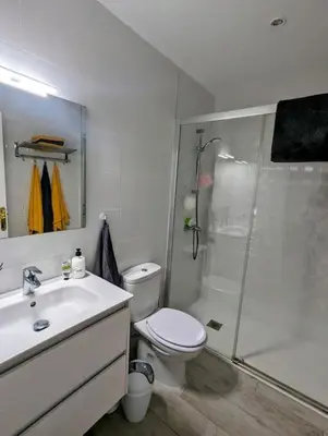 Un baño de Modern Seaview Apartment - Mojacar Beach