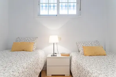Cama o camas de una habitación en AT Tino Casal