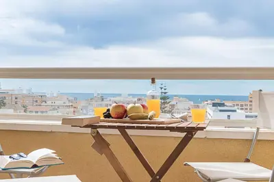 Vista general del mar o vista desde el apartamento
