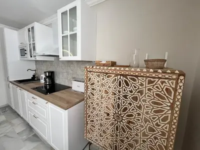 Una cocina o zona de cocina en Casa Veratense Vera Playa