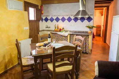 Zona de estar de Romantic house for 2 or 4 people with jacuzzi