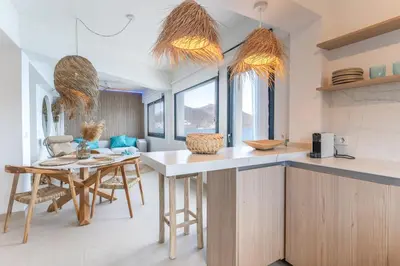 Una cocina o zona de cocina en Casa la Calita - San José