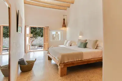 Cama o camas de una habitación en EQUILICUÁ