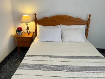 Cama o camas de una habitación en O Entre Mar y Montaña