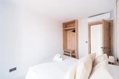 Cama o camas de una habitación en Expoholidays - Ático Cartagena 7