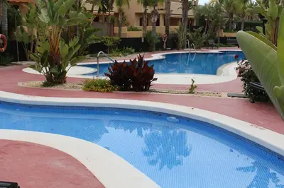 Piscina en o cerca de Espectacular casa Playas de Vera