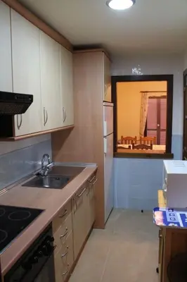 Una cocina o zona de cocina en Espectacular casa Playas de Vera