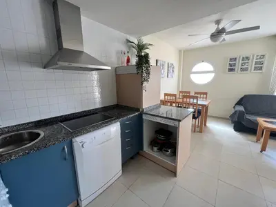 Una cocina o zona de cocina en Apartamento Flamingo en Laguna Beach