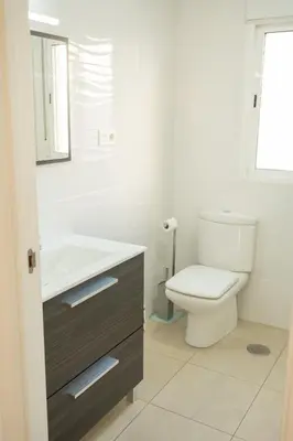 Un baño de Piso Centro de Almería