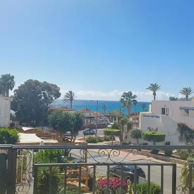 Central beachfront location Mojácar
