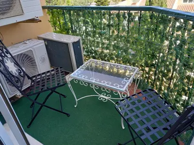 Un balcón o terraza de Apartamento Golf