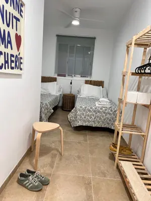 Cama o camas de una habitación en Bambu