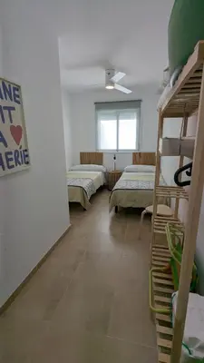 Cama o camas de una habitación en Bambu