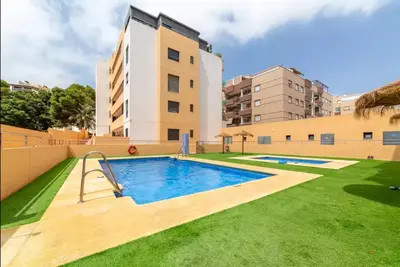 Piscina en o cerca de Fun and Relax Apt Playa Aguadulce